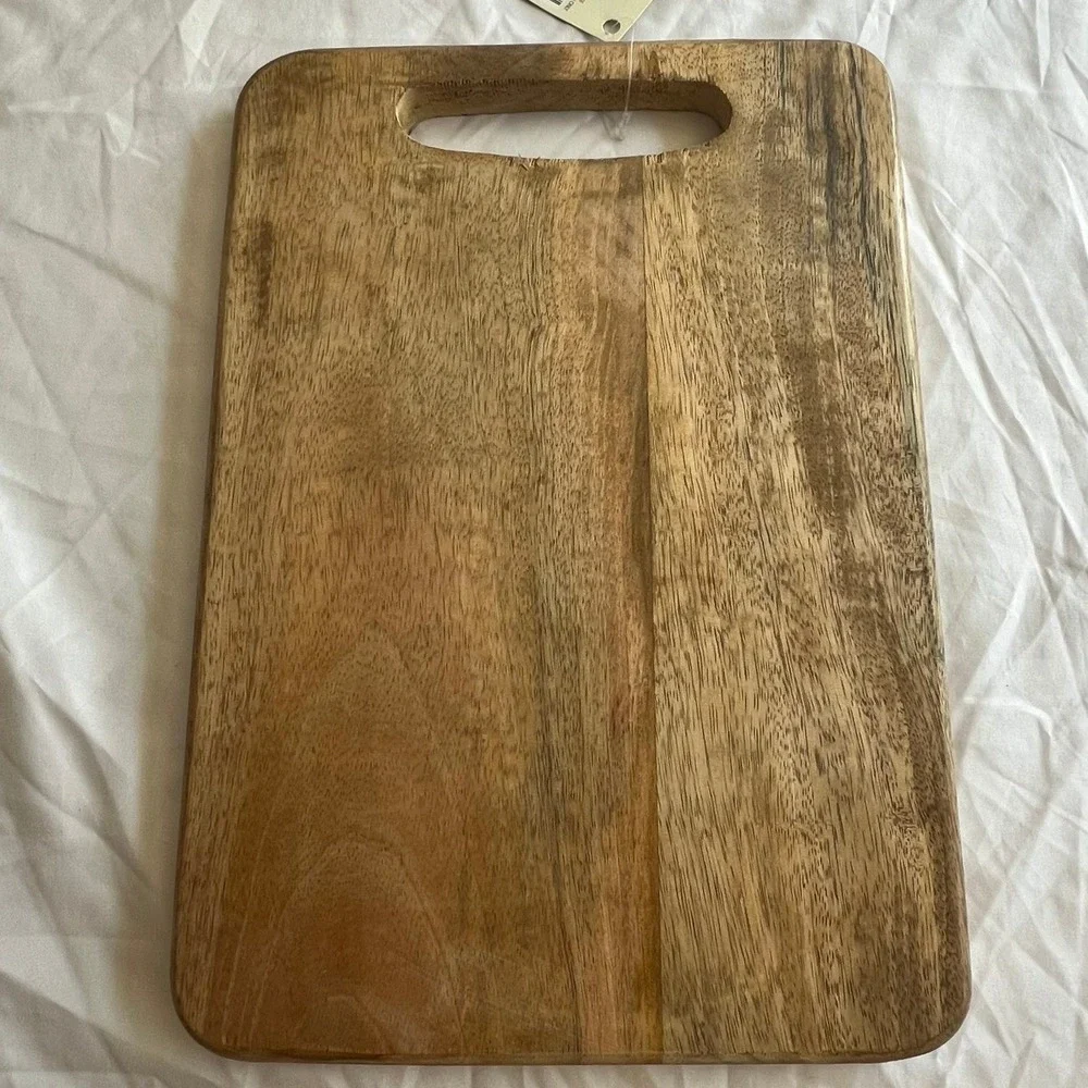 The Spring Shop Cutting Board Wood Etched Brown New 1pc HL9186560